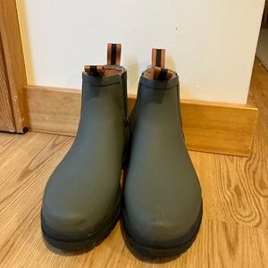 Green Wellington Rain Boots
